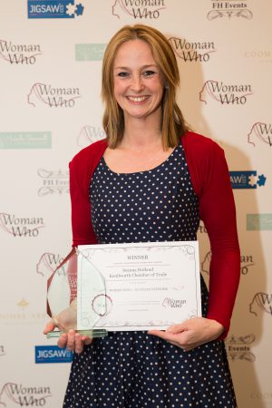 Congratulations to Seanna Holland, Kenilworth Chamber of Trade, Woman Who…Business Network Winner 2016