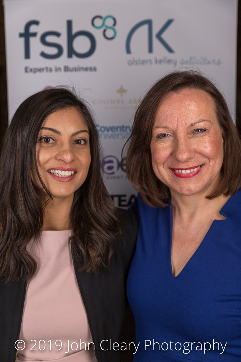 Congratulations Sally Dhillon & Nishi Mehta, CM Talent Ltd, Finalist in the Woman Who Achieves Change Champion for Women in Business Category Sponsored by Kelly Louise Occasions