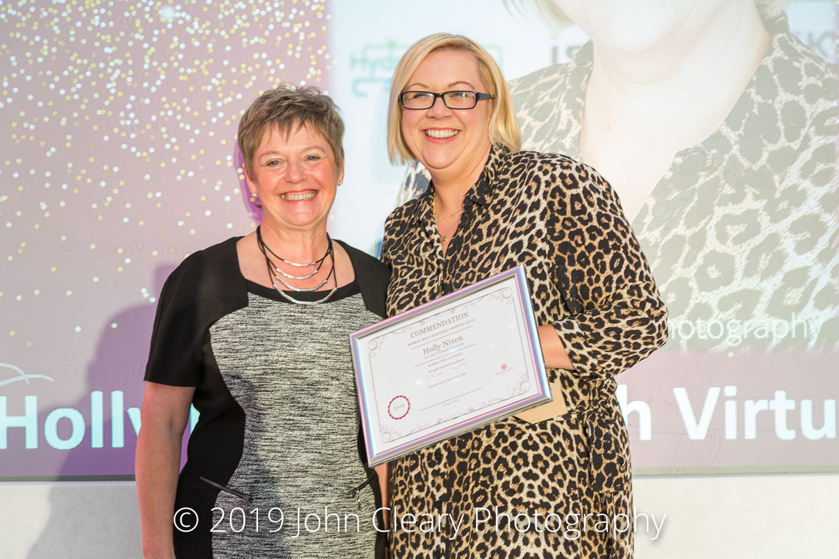 FRIDAY FEATURE:  Holly Nixon, Ta-Dah! Virtual Assistant Services Winner of a Woman Who Achieves Commendation in the Networking Category 2019
