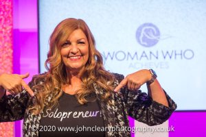 Sandra Garlick MBE Founder of Woman Who and the Woman Who Achieves Solopreneur Awards