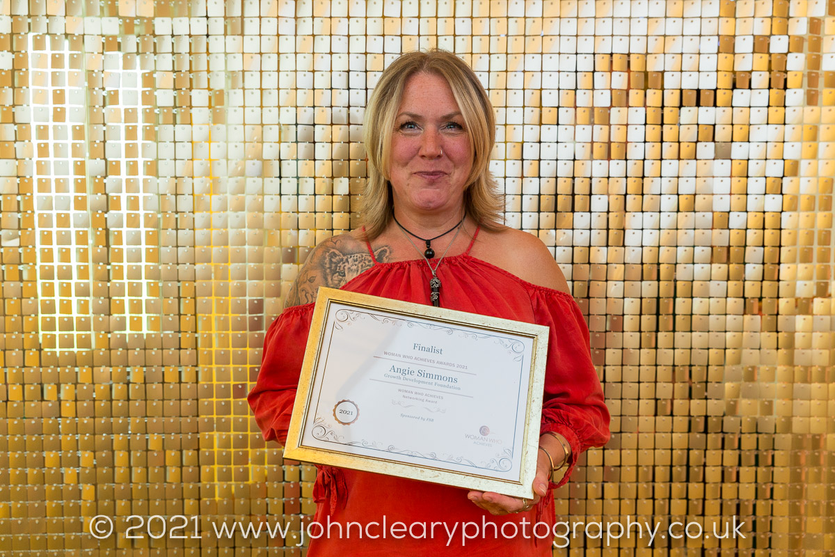 Ali Fleming Finalist at the Woman Who Achieves & Solopreneur Awards 2021