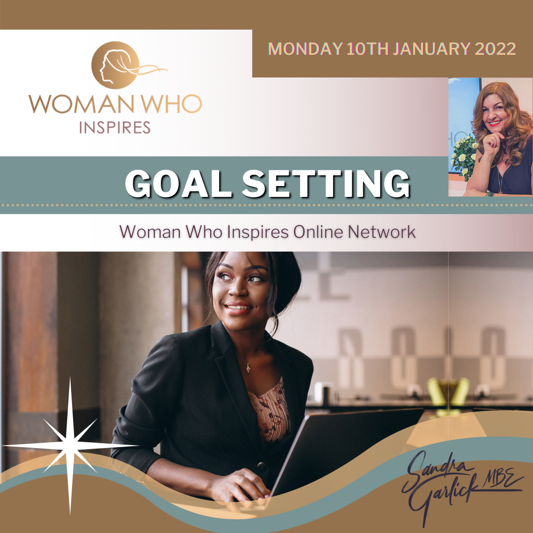 Goal Setting Woman Who Inspires Online Network