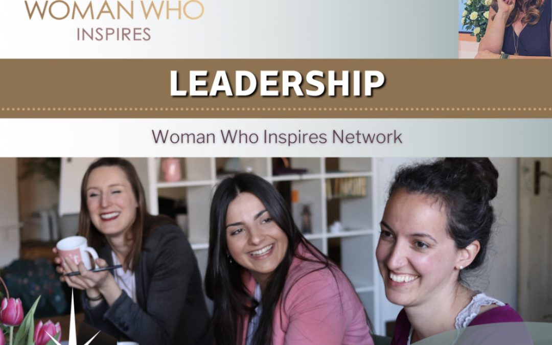 Woman Who Inspires Online Network Leadership