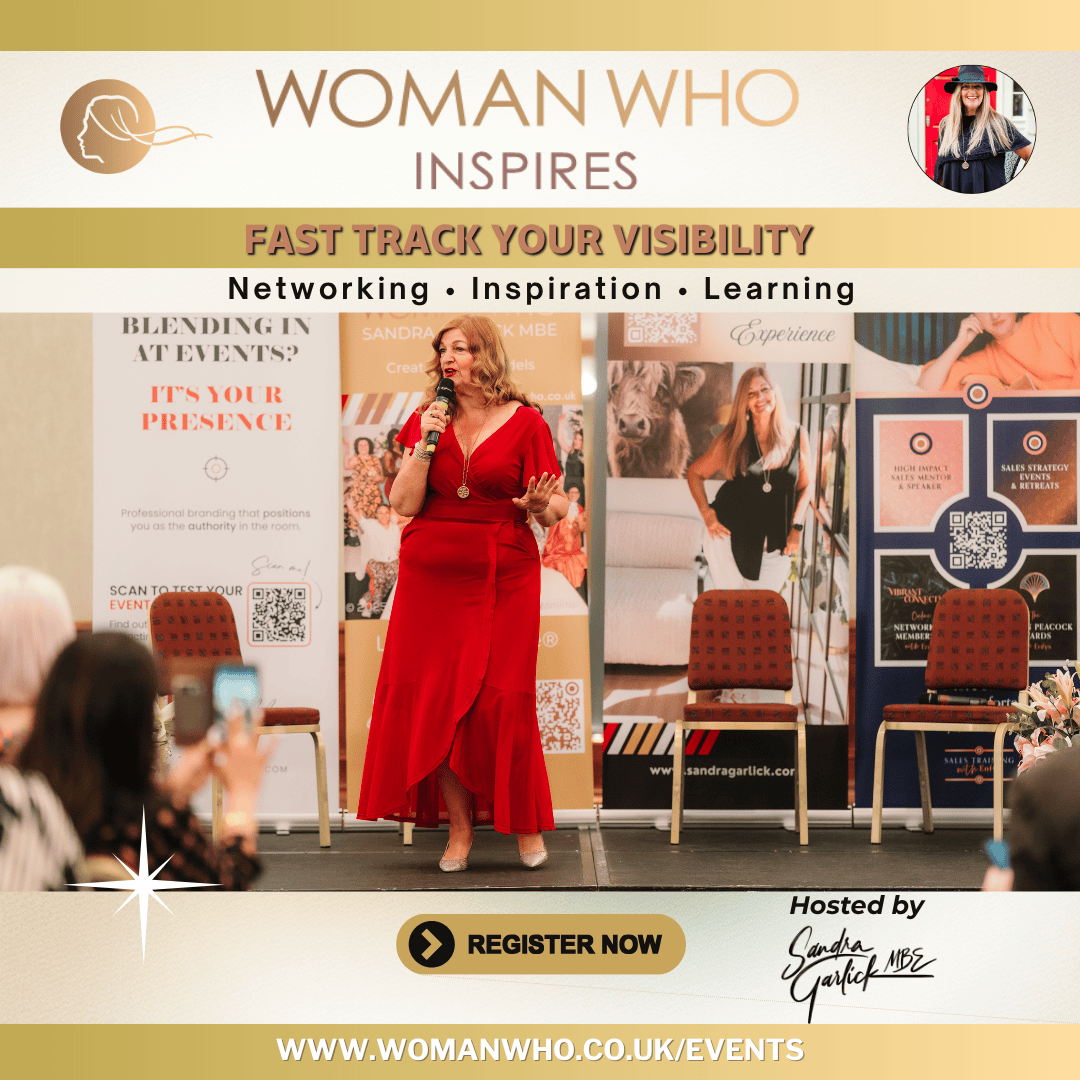 Woman Who Inspires Online Network (Fast Track Your Visibility) hosted by Sandra Garlick MBE